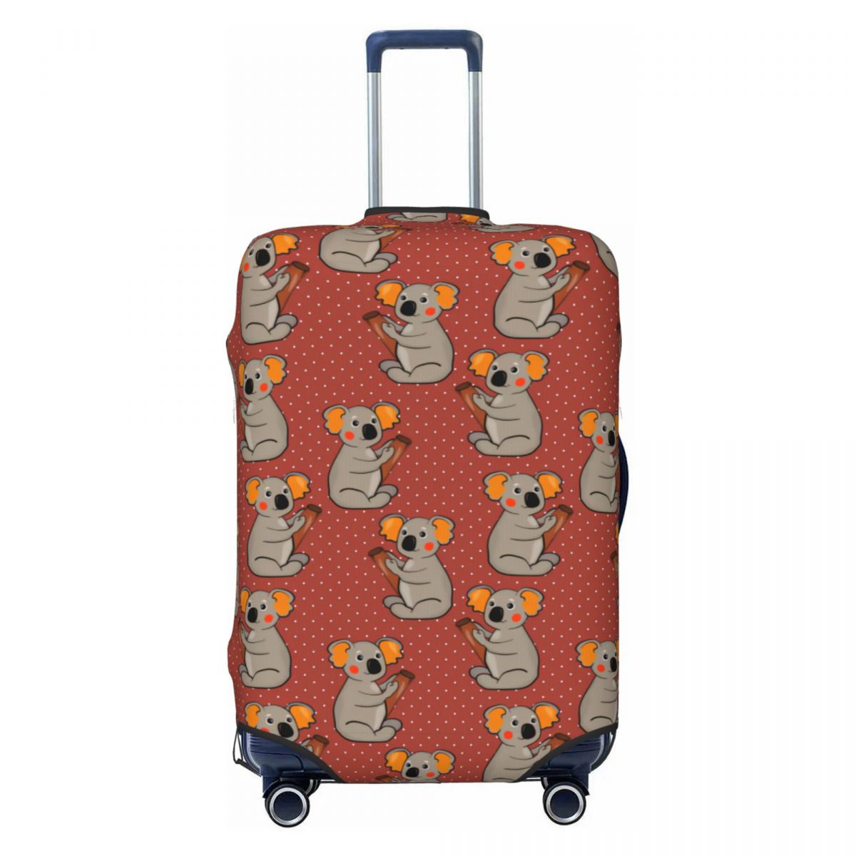 Travel Accessories Australia - カスタムキュートオーストラリアコアラベア荷物カバープロテクター洗濯可能トラベルスーツケースカバー