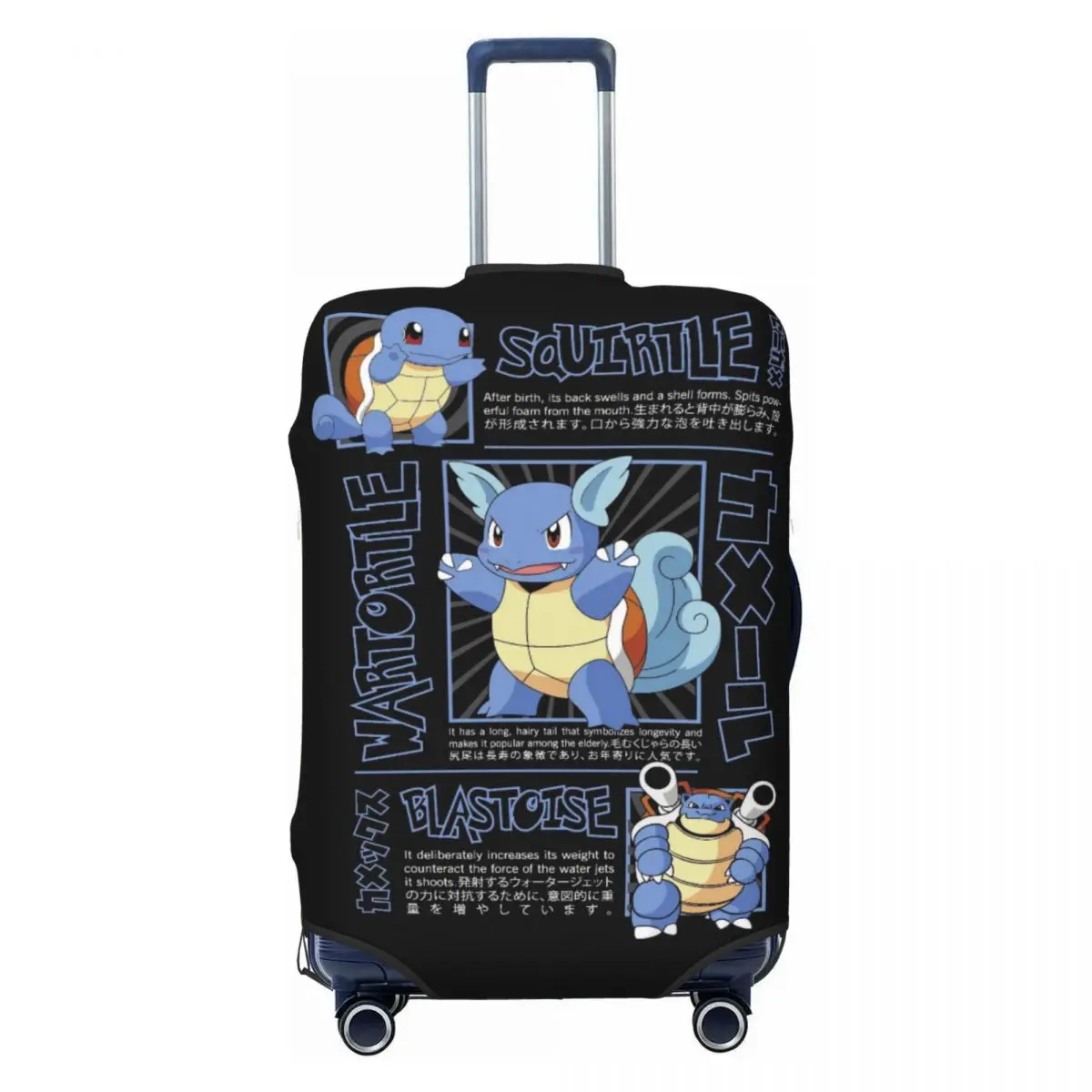 Travel Accessories For Road Trip - 弾性荷物カバー P-Pikachizer 18-32 インチのスーツケース用 防塵 洗える