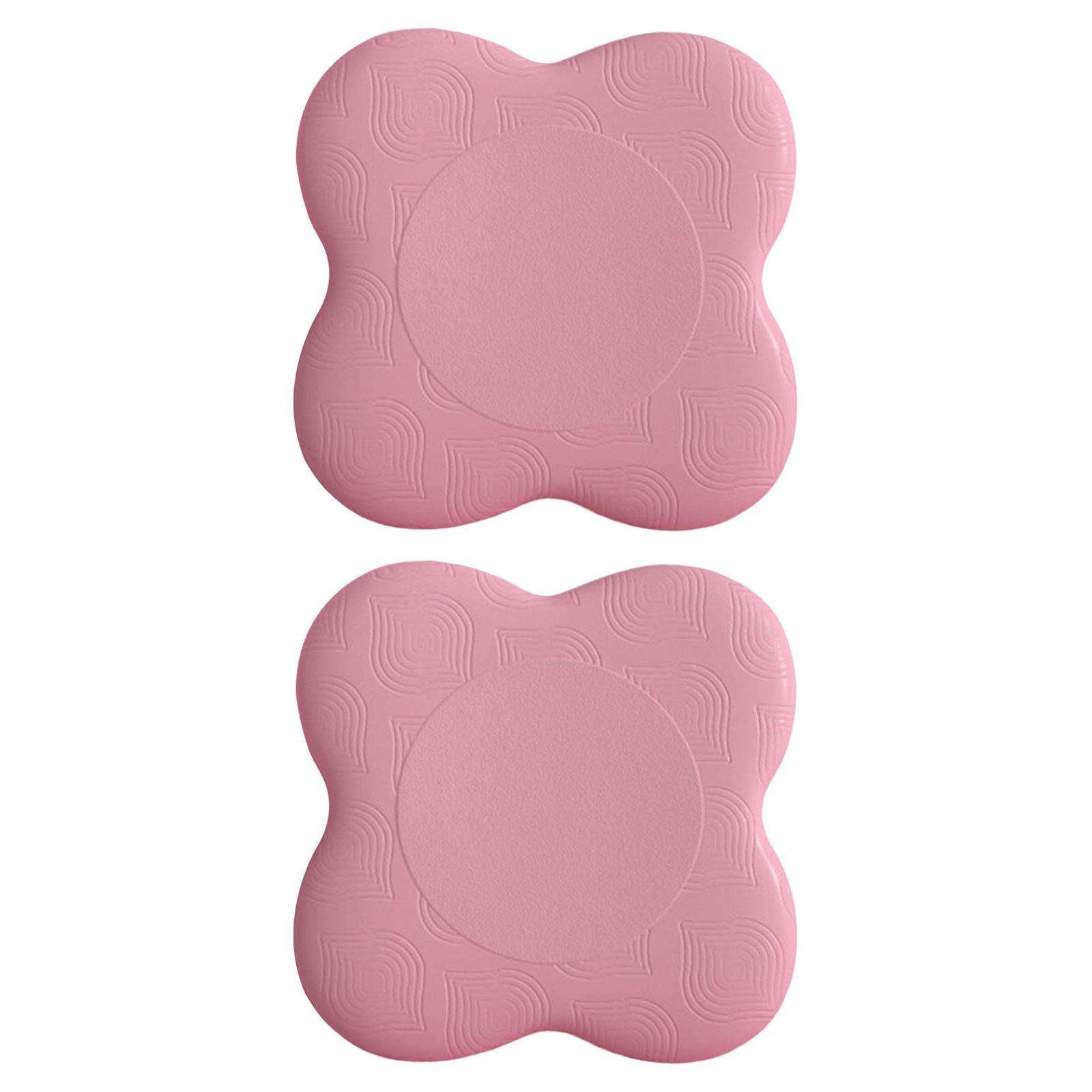 Travel Yoga Accessories - 2 個ヨガ膝パッドクッションヨガマットアクセサリー滑り止め軽量快適なヨガパッド足首肘旅行ピラティス用