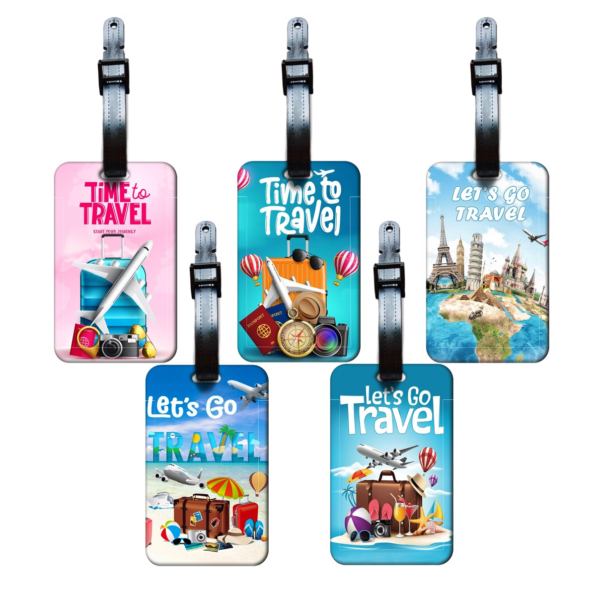 Travel Accessories List - トラベルスタイル荷物タグ男性女性旅行荷物ラベルクラシックスーツケースIDアドレスホルダーポータブル手荷物搭乗券ギフト