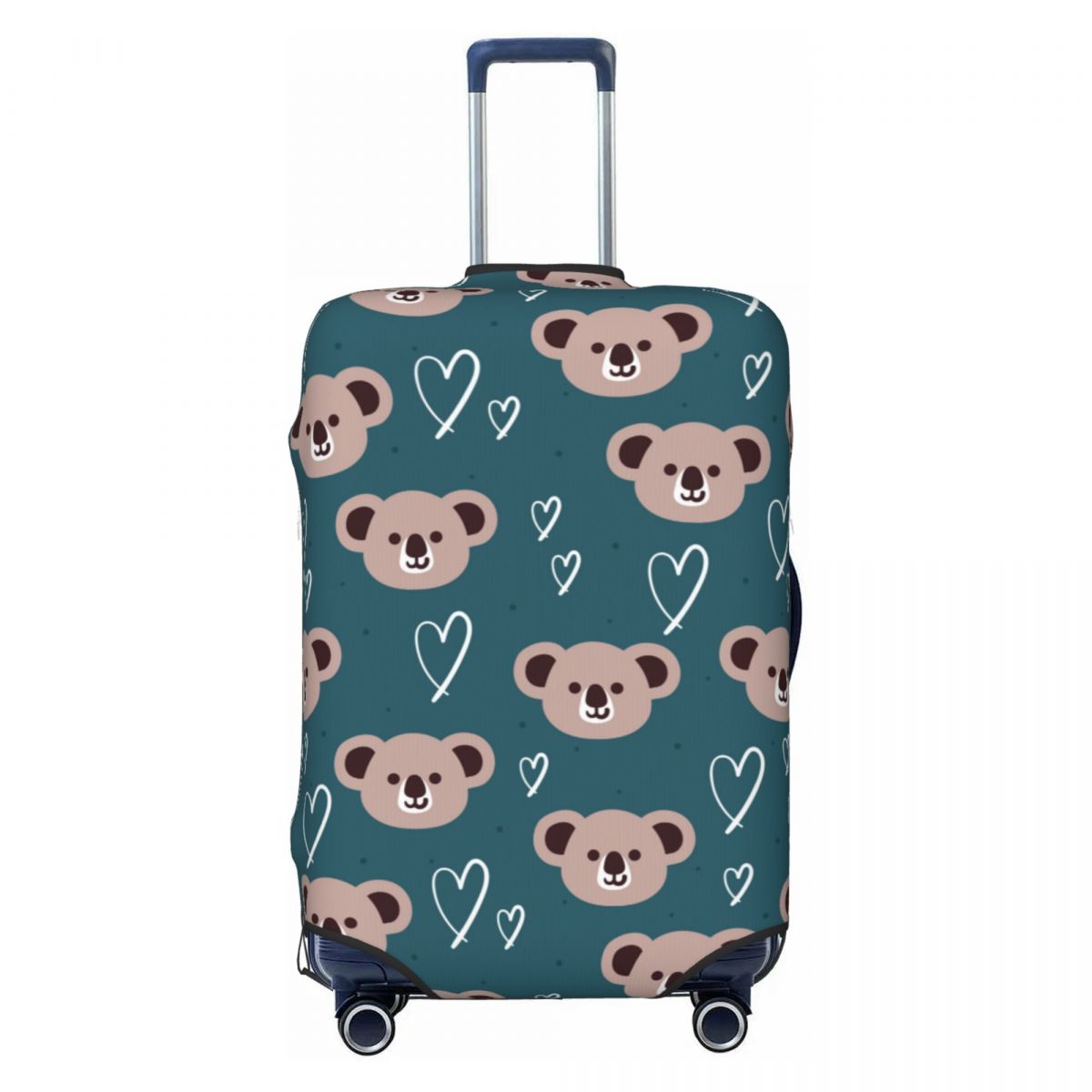 Travel Accessories Australia - かわいいオーストラリアのコアラの荷物カバー プロテクター 伸縮性のある漫画の旅行用スーツケースカバー