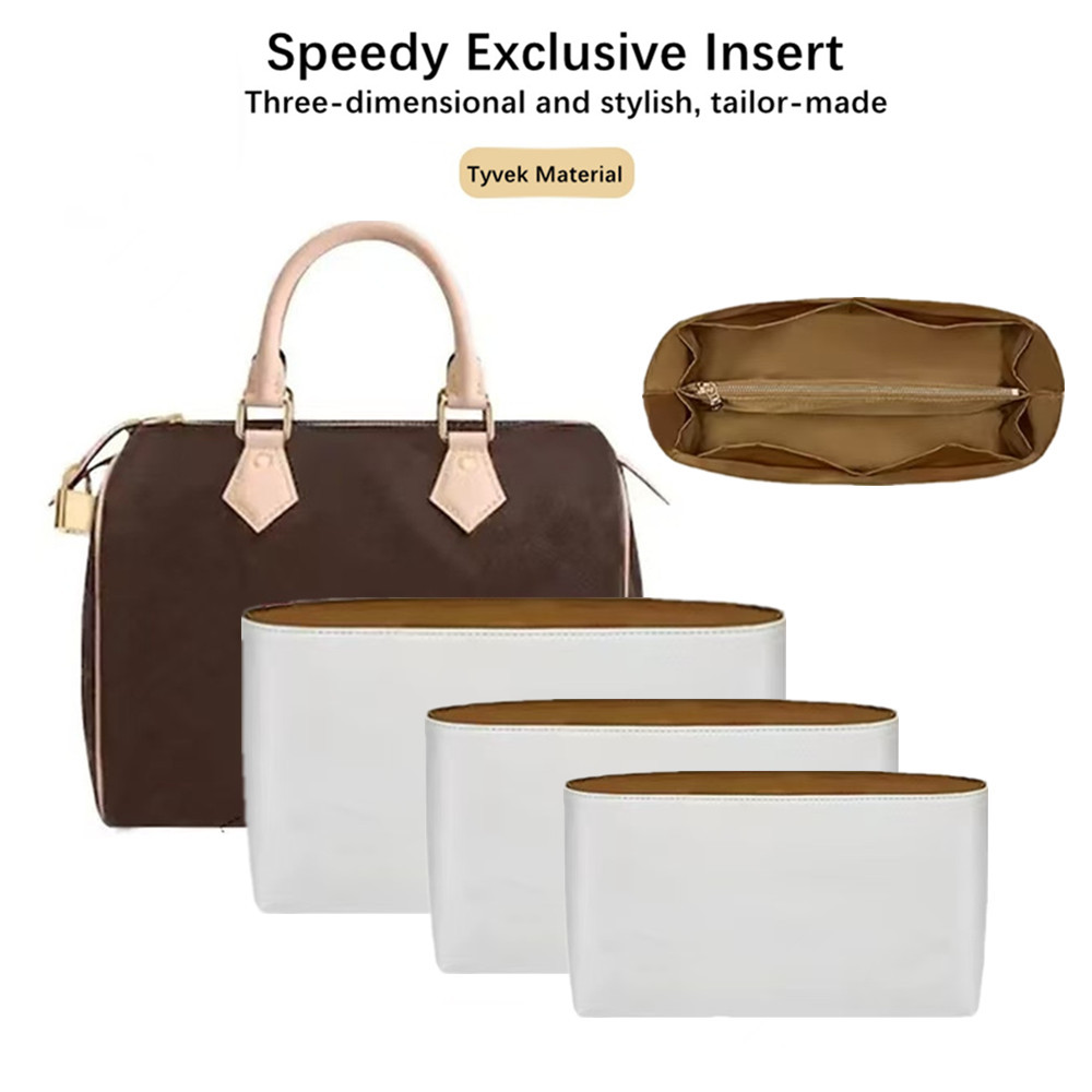 Travel Accessories Lv - インサートバッグオーガナイザー LV Speedy 253035 フラップハンドバッグインナーバッグメイクアップトラベル財布収納トートバッグアクセサリー用