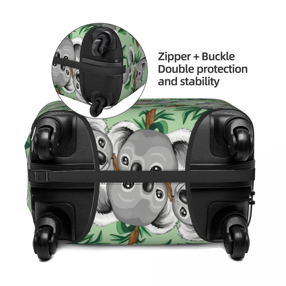 おしゃれで可愛いオーストラリアのクマの赤ちゃんコアラ柄の荷物 - Travel Accessories Australia のレビューと価格