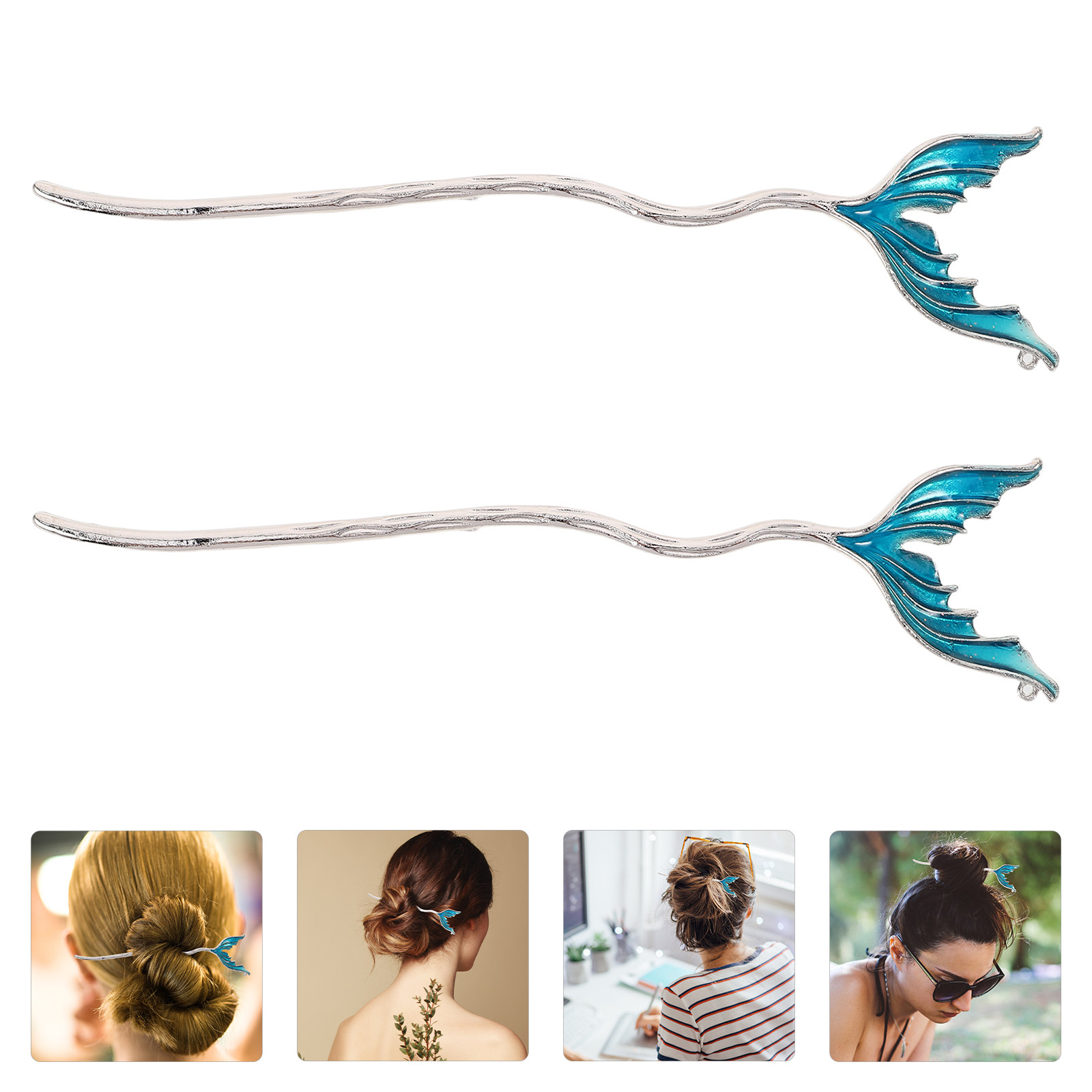 2個セット アーティスティックなフィッシュテールヘアピン 中 - Travel Accessories Bunnings のレビューと価格