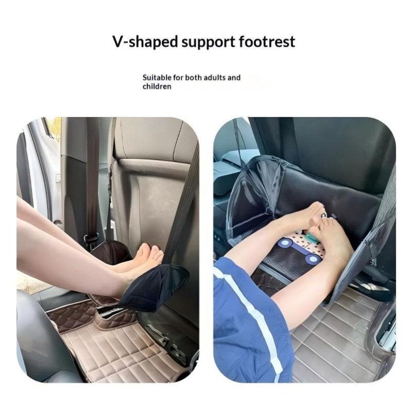 調整可能なポータブル車用フットレストスリングマットレス、車の - Travel Accessories For Road Trip のレビューと価格