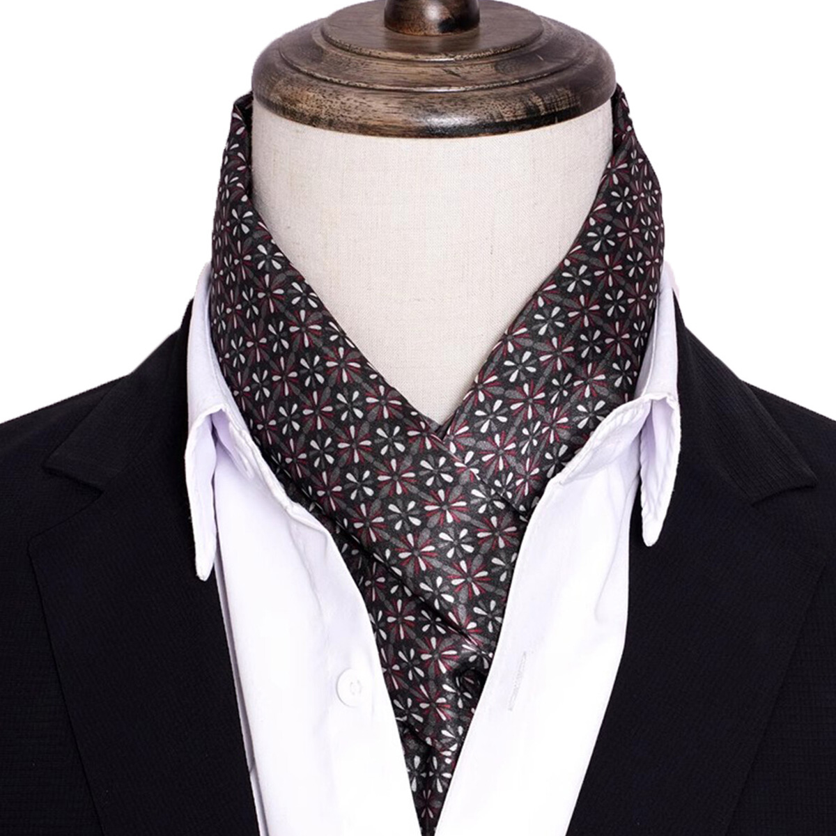 新作メンズストライプシルクスカーフ、売れ筋プレミアムシャツネ - Travel Accessories Neck のレビューと価格