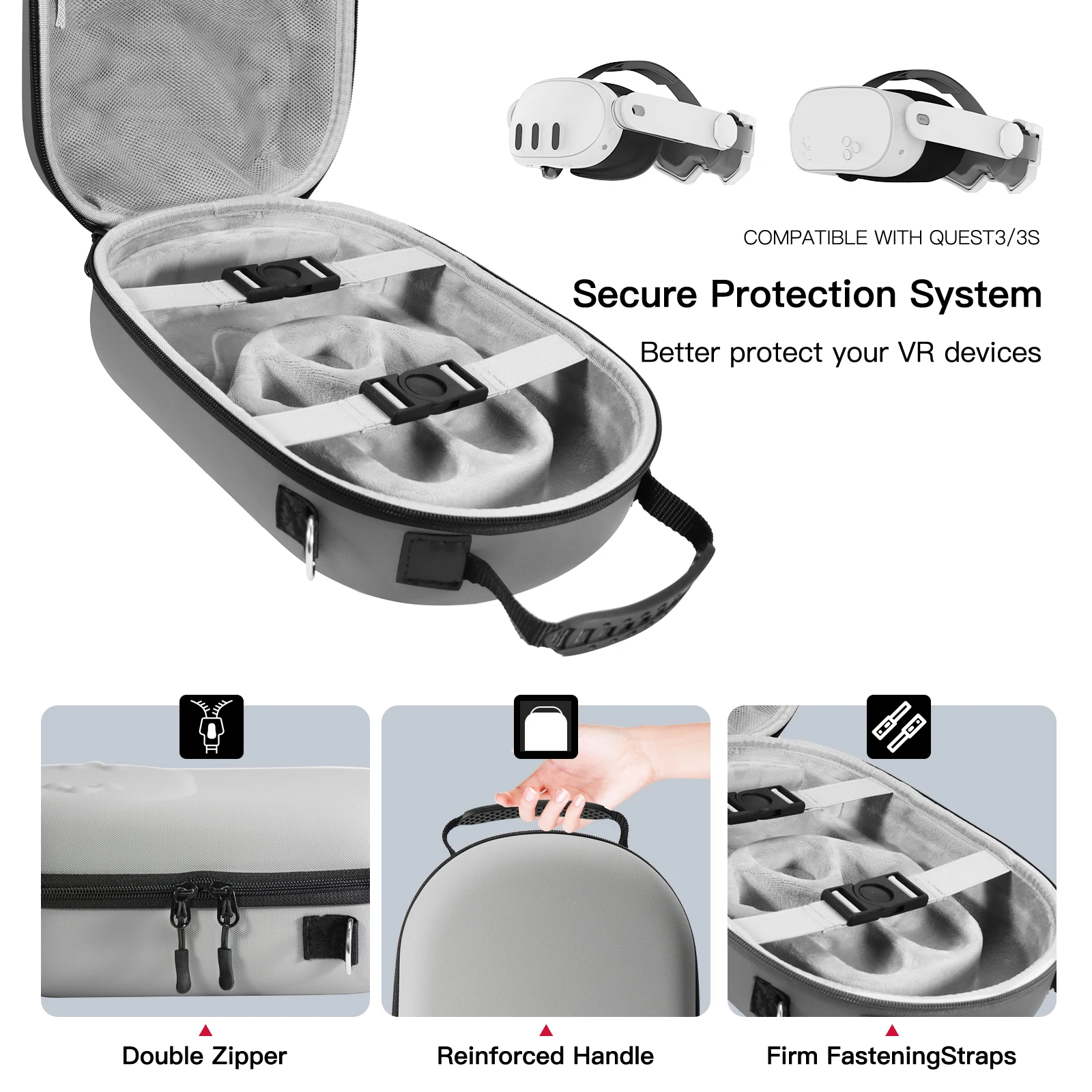 ハードキャリングケース落下防止ポータブル収納袋トラベルキャリ - Travel Accessories Dropshipping のレビューと価格