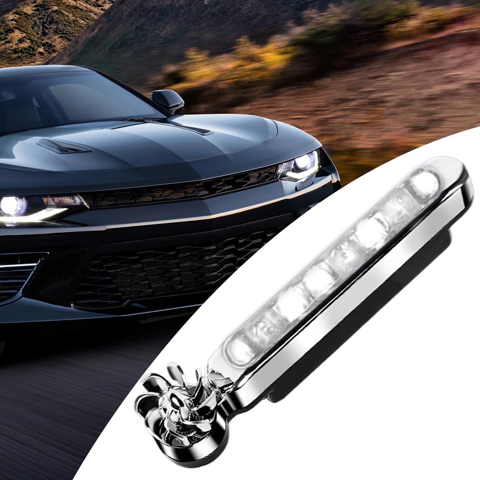 グリルライト 2 個自動風力発電ランニングライト車両アクセサ - Travel Accessories For Road Trip のレビューと価格
