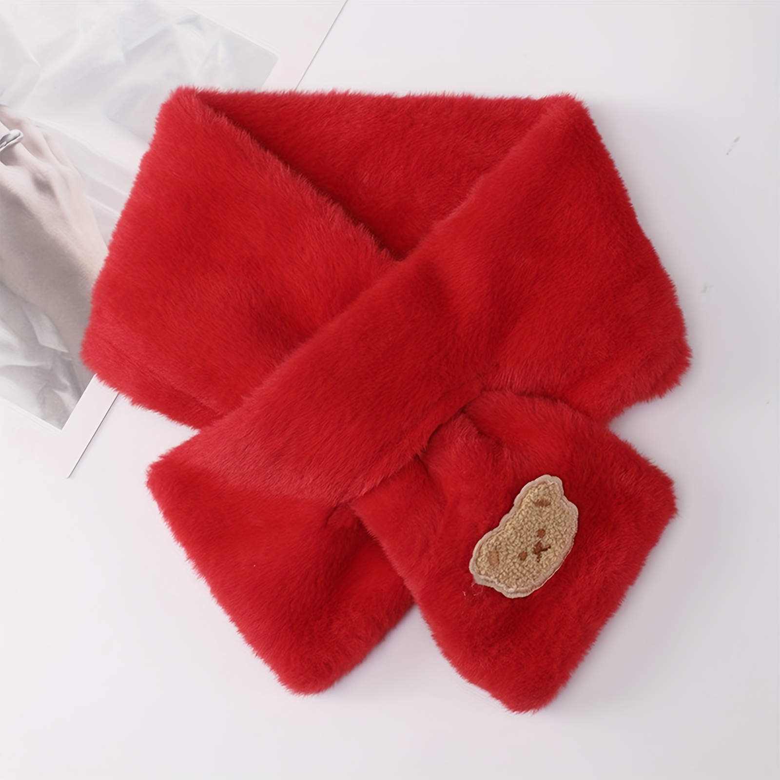 女性用フリース裏地付き暖かいスカーフ＆ネックウォーマー -  - Travel Accessories Neck のレビューと価格