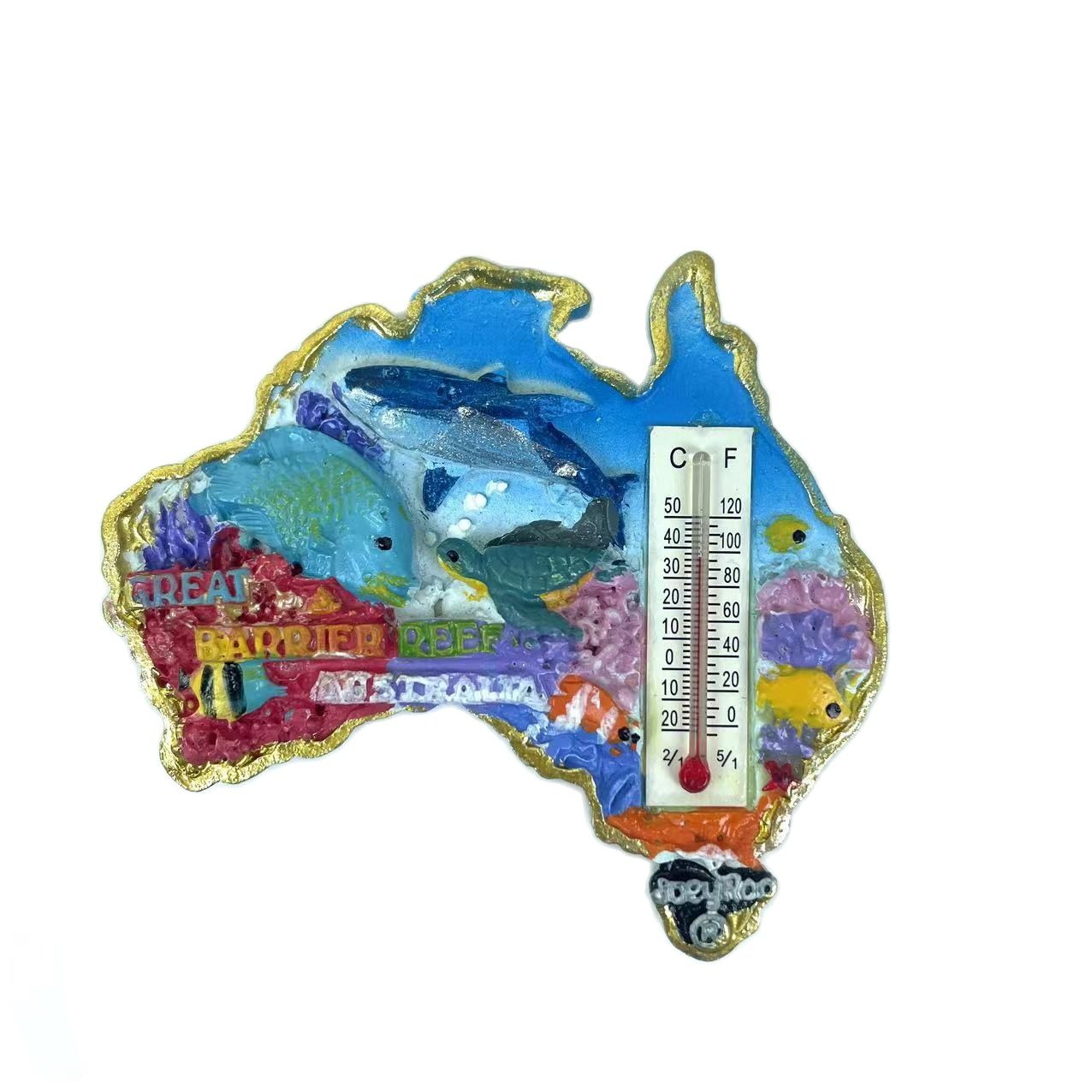 Australiaマグネットお土産温度計旅行用磁気ステッカー - Travel Accessories Australia のレビューと価格