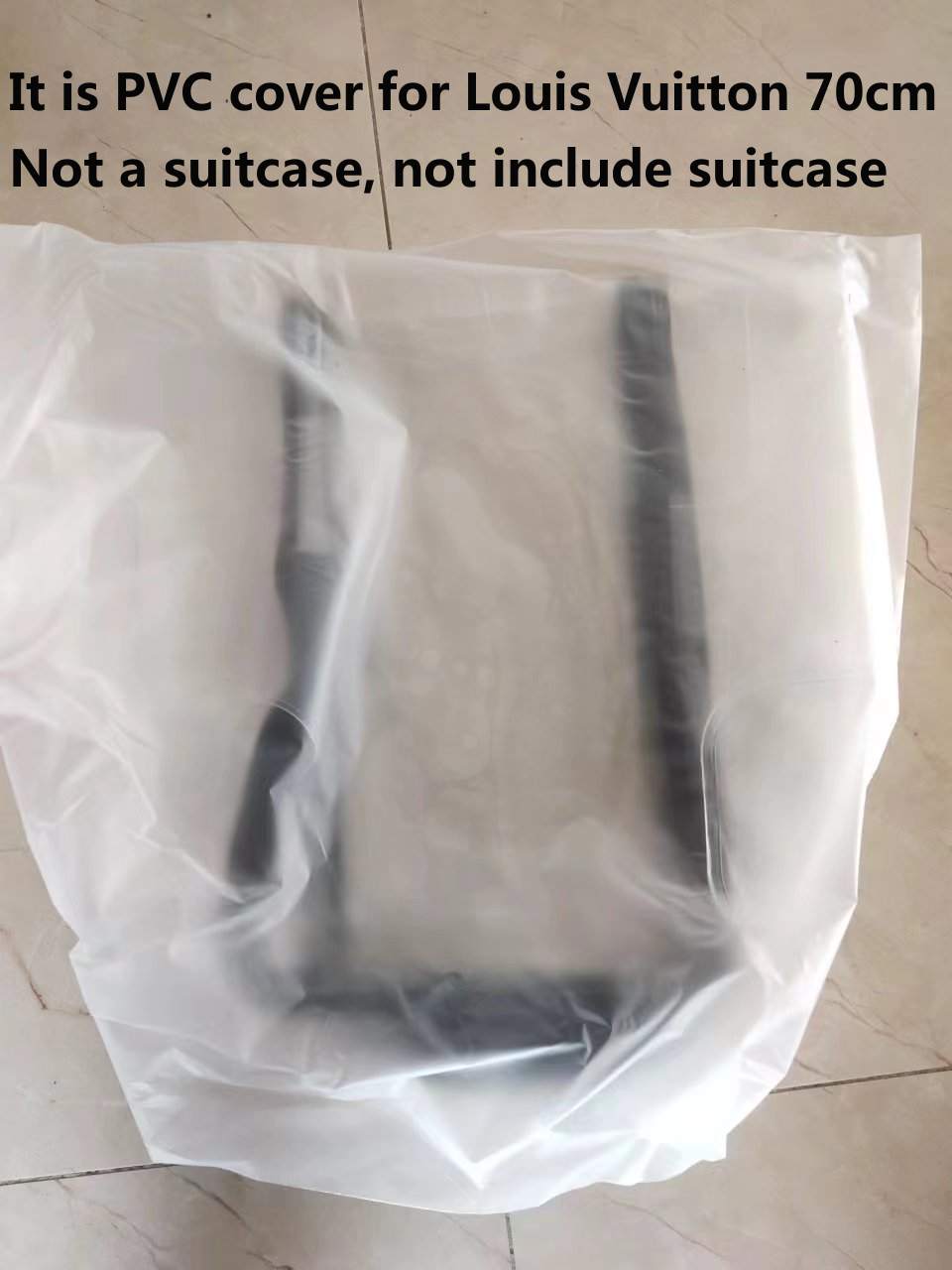 Lv-透明なPVCラゲッジケース,50 cm, 55 cm, - Travel Accessories Lv のレビューと価格