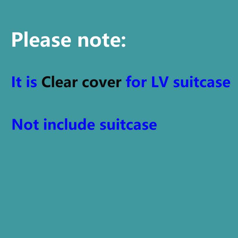 Lv-透明なPVCラゲッジケース,50 cm, 55 cm, - Travel Accessories Lv のレビューと価格