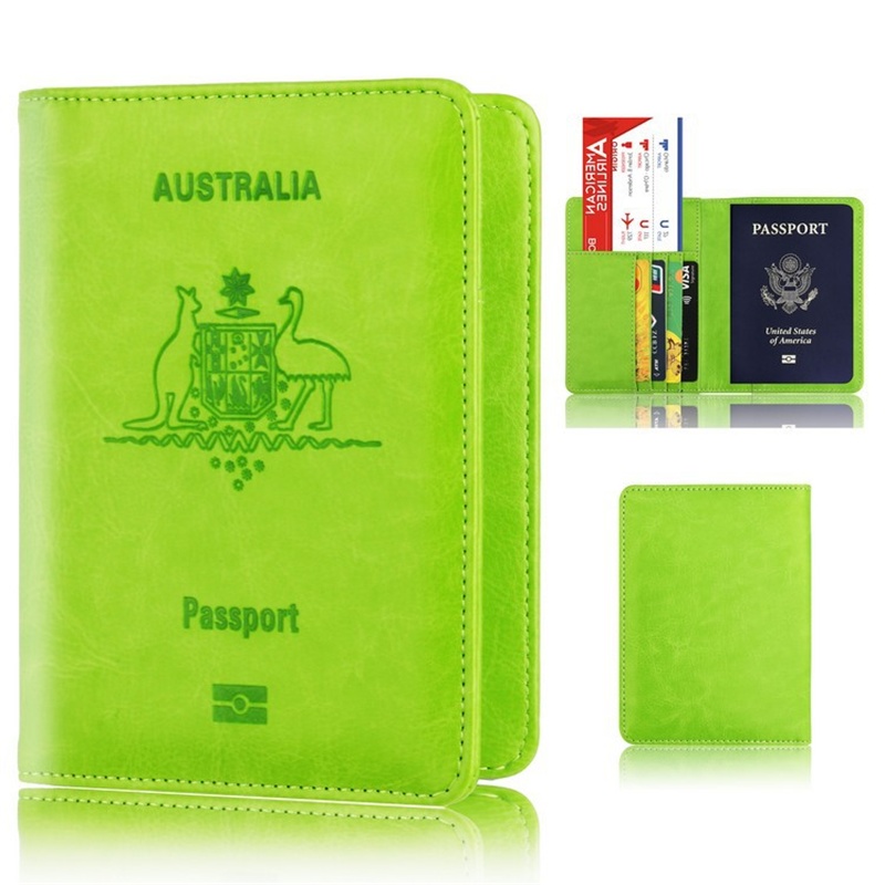 Australiaトラベルパスポートカバーウォレットユニセッ - Travel Accessories Australia のレビューと価格