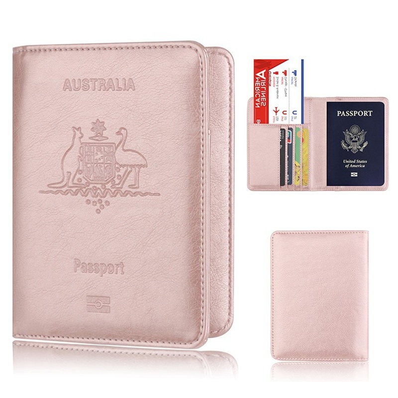 Australiaトラベルパスポートカバーウォレットユニセッ - Travel Accessories Australia のレビューと価格