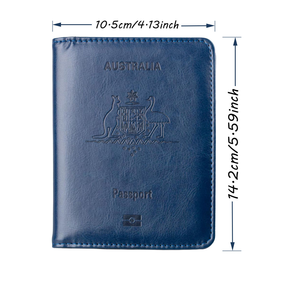 旅行アクセサリー用のカスタマイズされた名前のパスポートカバー - Travel Accessories Australia のレビューと価格