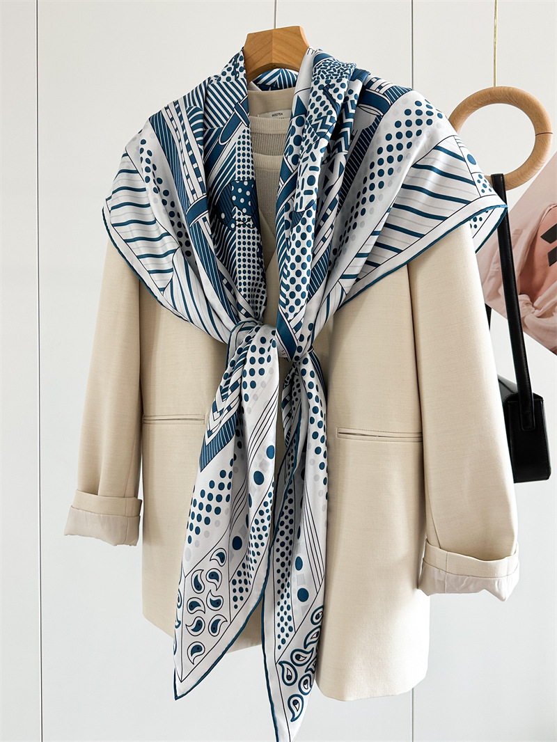 14 ミリメートルシルクスカーフ高級デザイナー手巻きエッジ大 - Travel Accessories Neck のレビューと価格