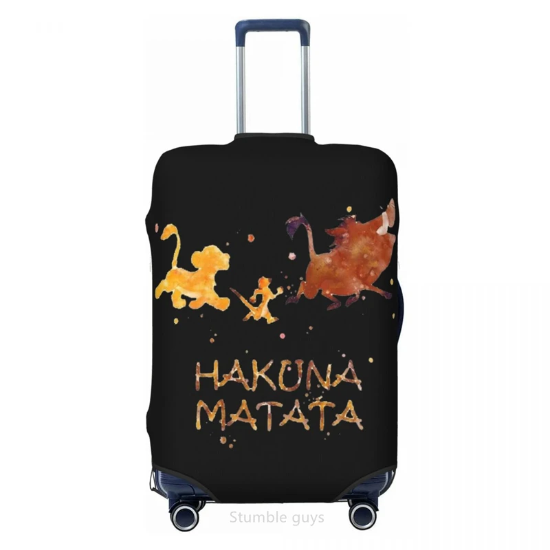 高弾性スーツケースカバー ライオンキングス柄 18～32イン - Travel Accessories For Road Trip のレビューと価格