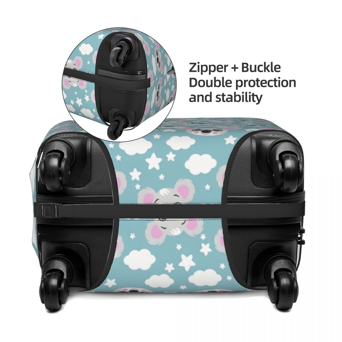 かわいいオーストラリアコアラベビーラゲージカバー弾性旅行スー - Travel Accessories Australia のレビューと価格