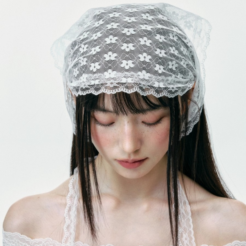 ヴィンテージフレンチファームハウスレースバンダナスイートヘア - Travel Accessories Neck のレビューと価格
