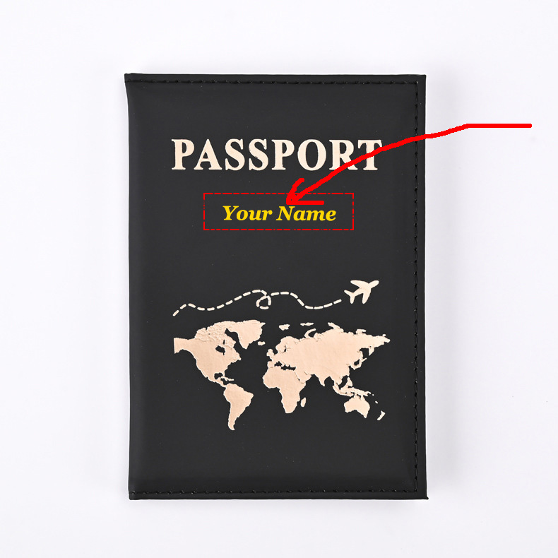 男性と女性のためのパーソナライズされた飛行機のパスポートカバ - Travel Accessories Dropshipping のレビューと価格