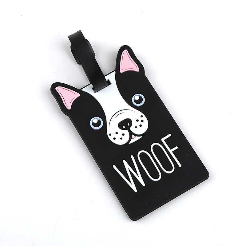 1pc 漫画動物 PVC 荷物タグ女性男性ホリデートラベルア - Travel Accessories List のレビューと価格