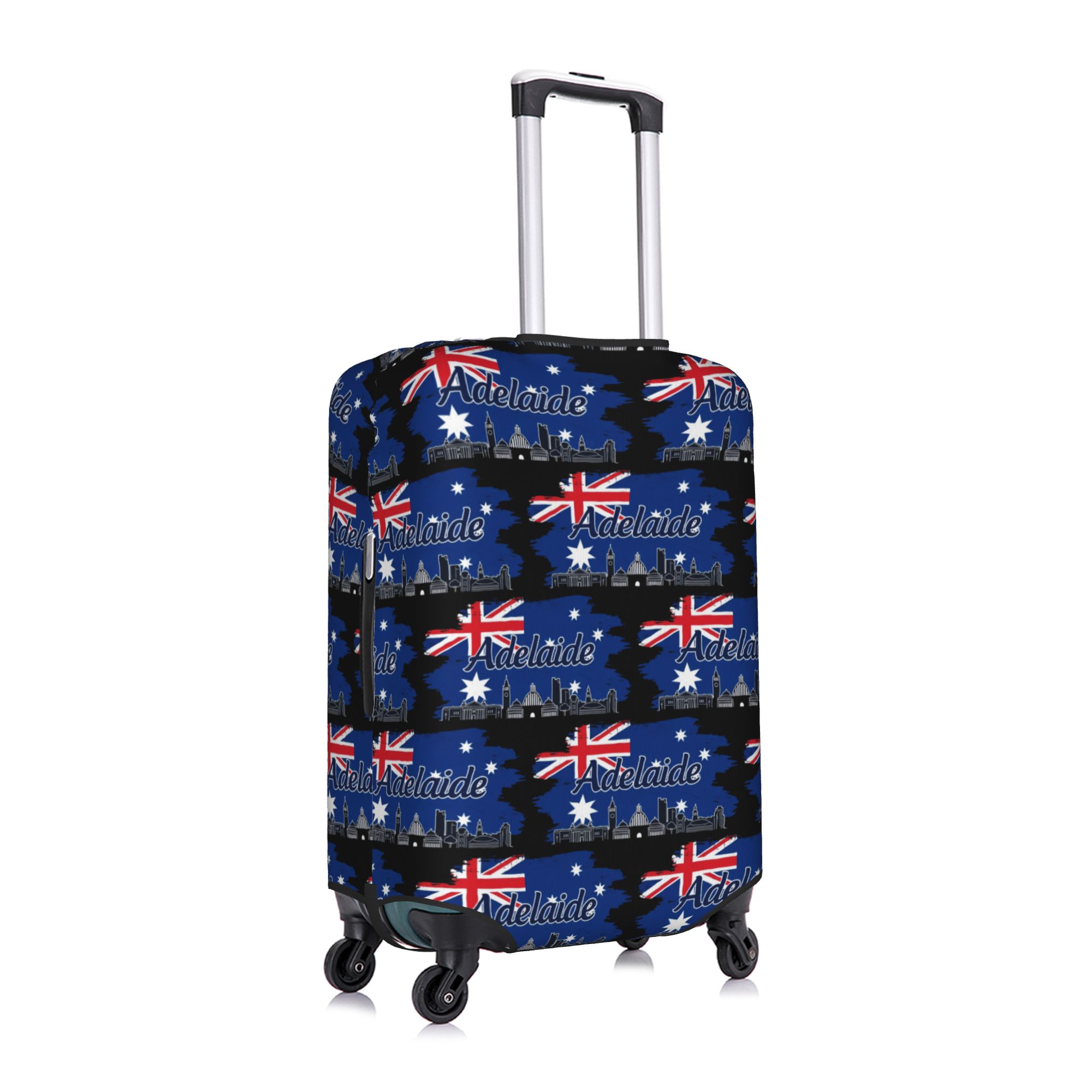 面白いアデレードオーストラリアのスカイラインフラッグ荷物カバ - Travel Accessories Australia のレビューと価格
