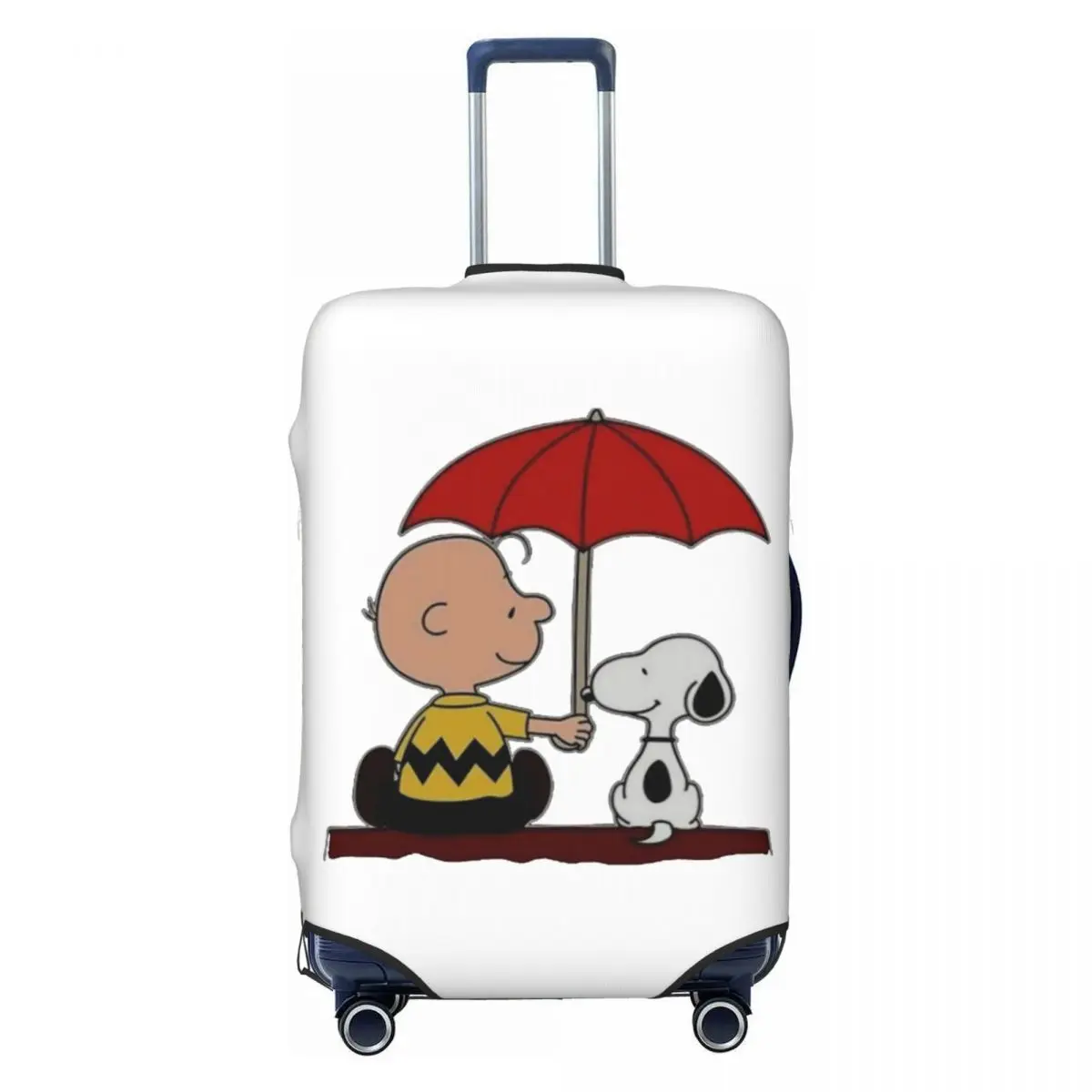 耐久性のある弾性スーツケーススリーブ かわいい犬のプリント  - Travel Accessories For Road Trip のレビューと価格