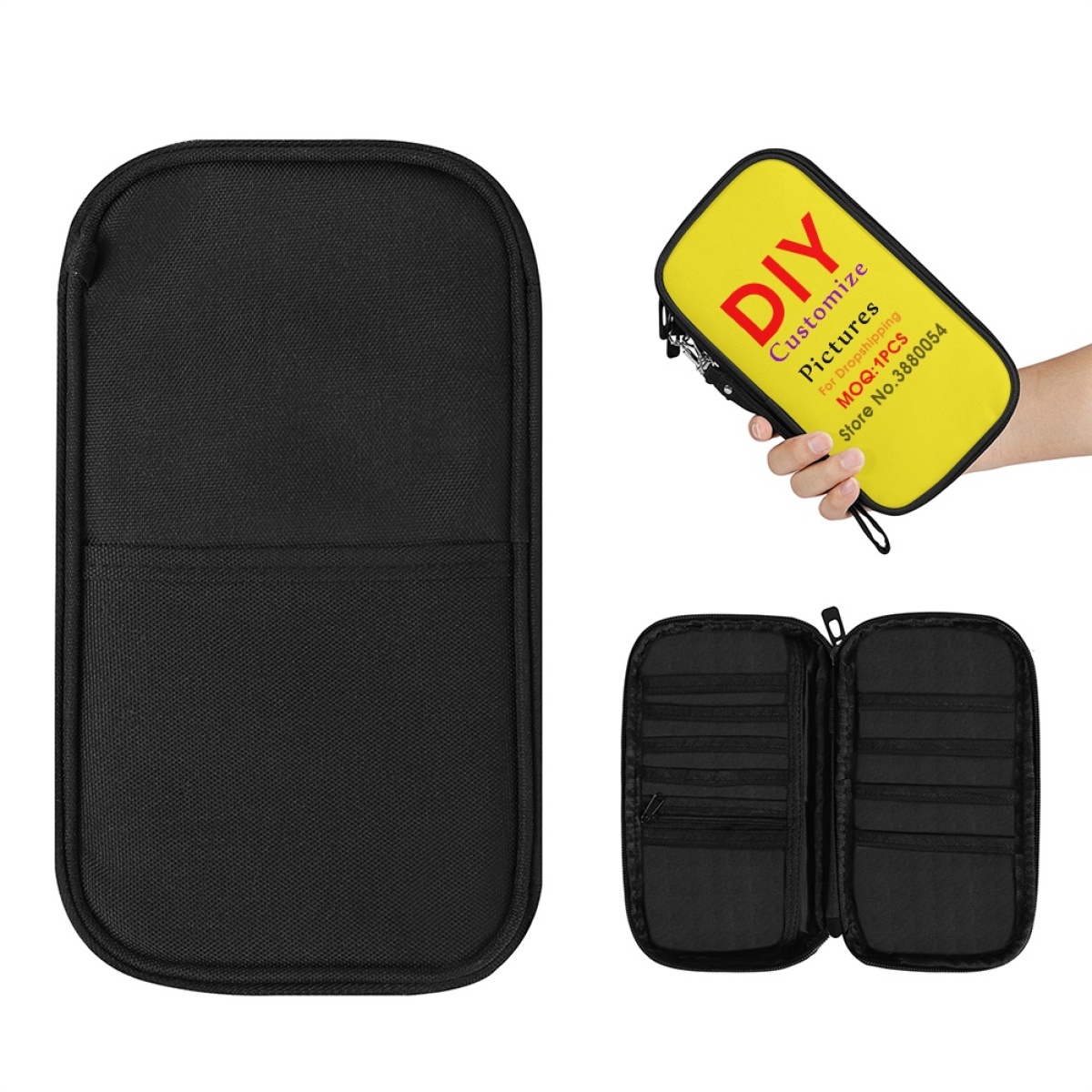 Noisydesigns 3D カスタム画像ワードパスポート - Travel Accessories Dropshipping のレビューと価格