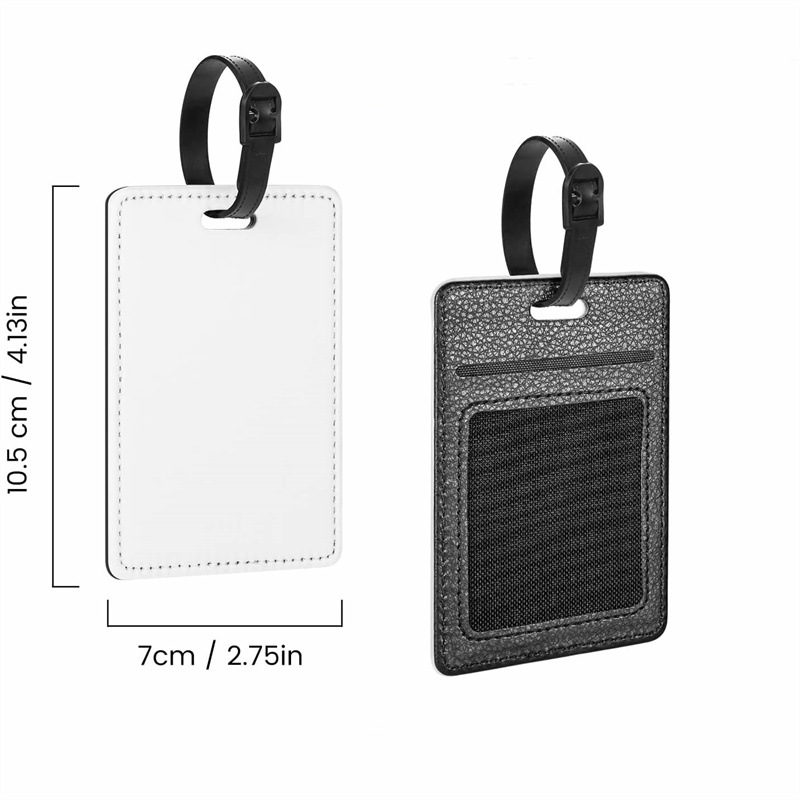 カスタマイズされた画像 Pu レザー荷物タグカスタマイズされ - Travel Accessories List のレビューと価格