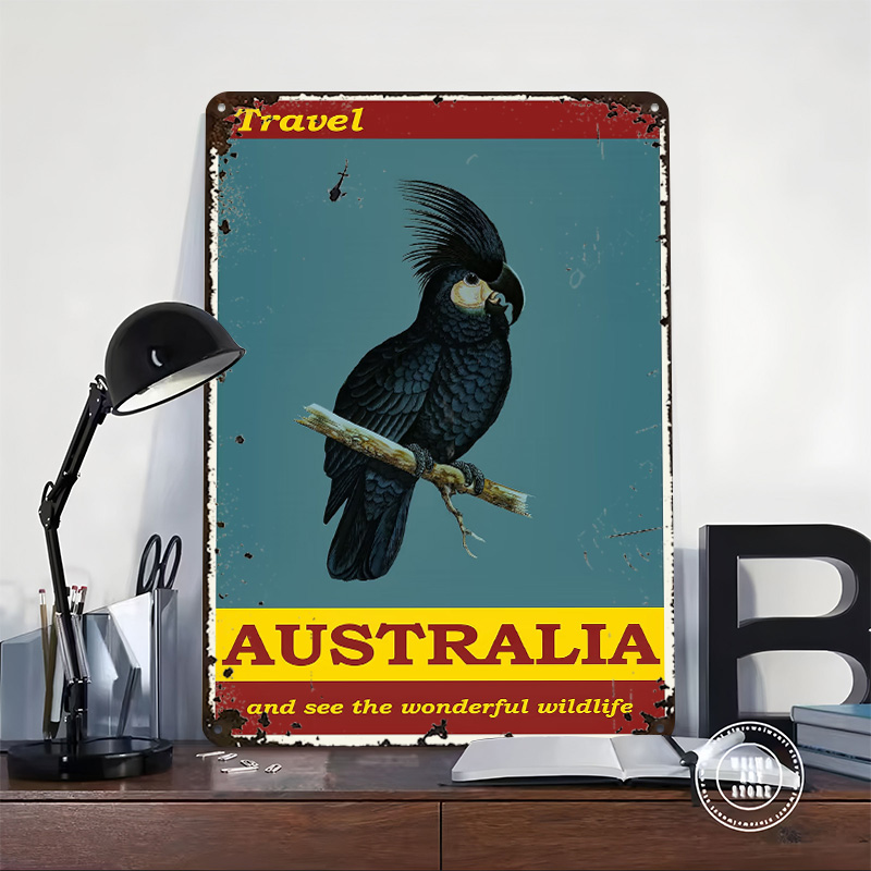 オーストラリア旅行用ブリキポスター、カスタマイズされたウォー - Travel Accessories Australia のレビューと価格