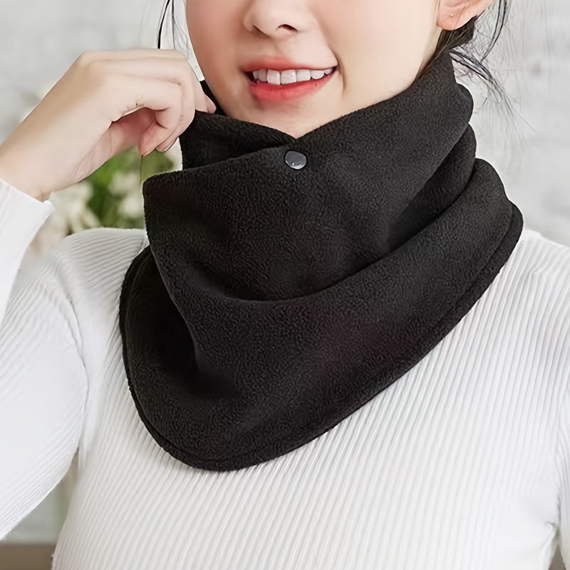 1pc 冬用厚手フリース裏地ネックゲートル - サイクリング - Travel Accessories Neck のレビューと価格