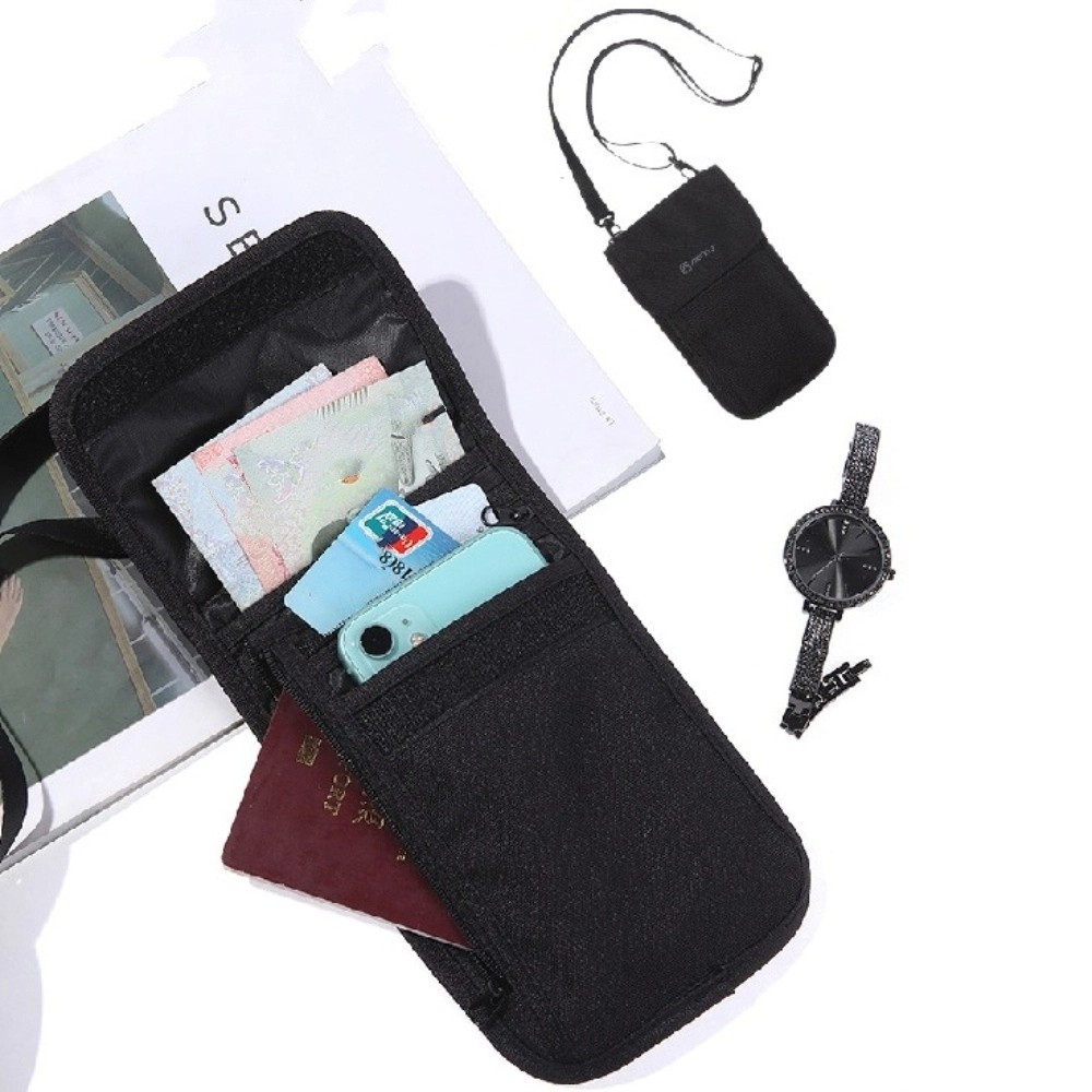 ポータブルトラベルアクセサリー トラベルウォレット ナイロン - Travel Accessories Neck のレビューと価格