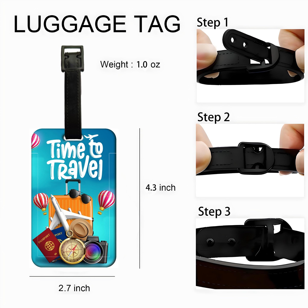 トラベルスタイル荷物タグ男性女性旅行荷物ラベルクラシックスー - Travel Accessories List のレビューと価格