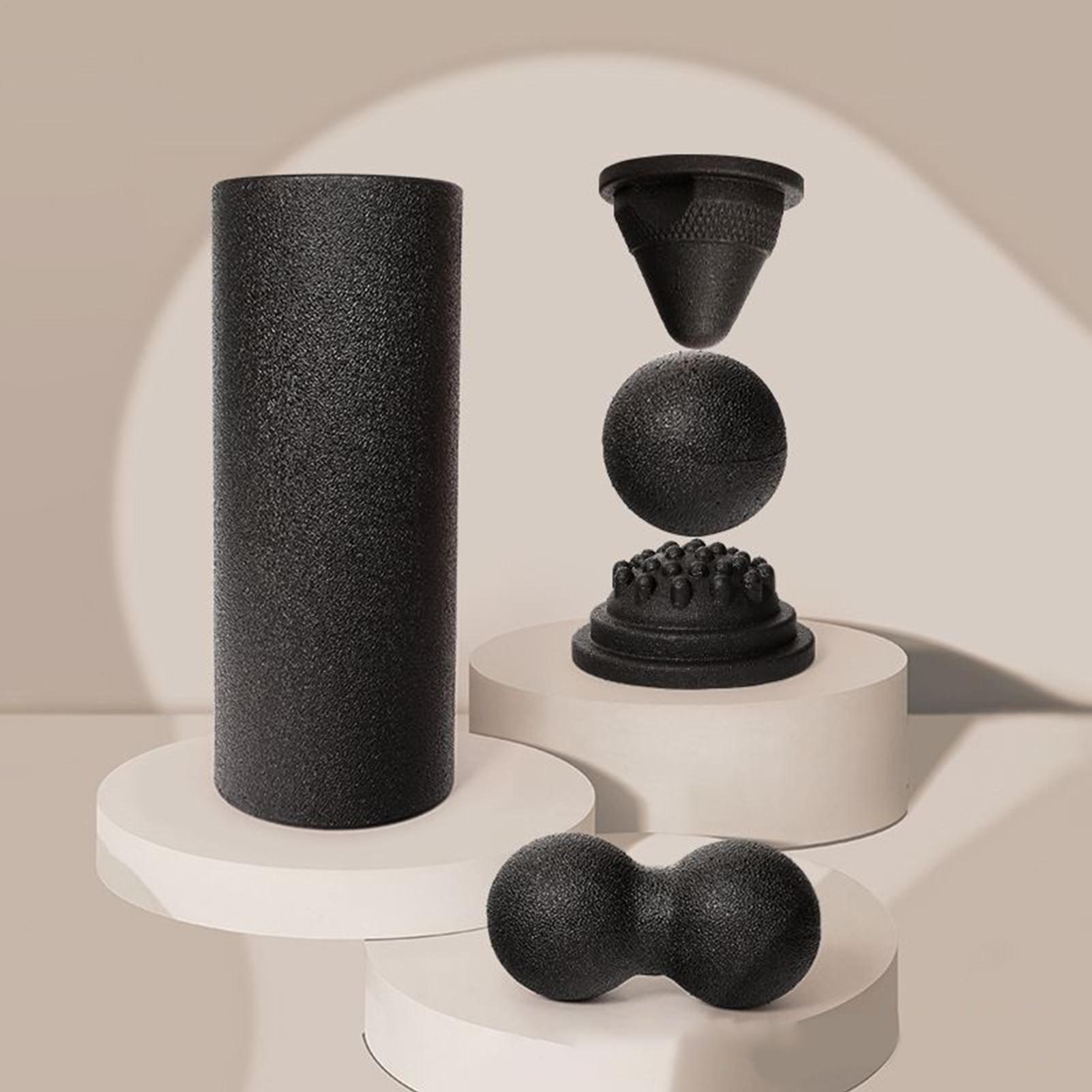 ヨガローラー エクササイズ フォームローラー セット 脚用  - Travel Yoga Accessories のレビューと価格