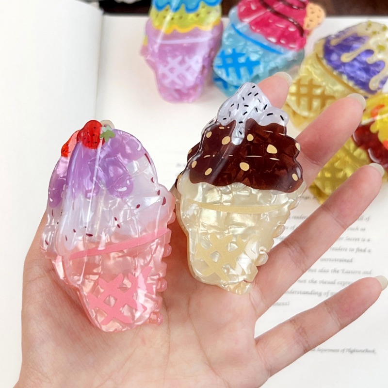 夏用イミテーションアイスクリームコーンヘアクロウ、スイートガ - Travel Accessories Bunnings のレビューと価格